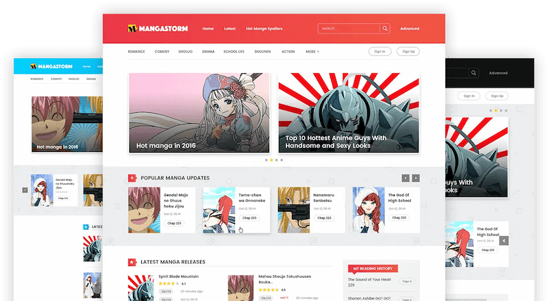 Madara 2.2.2.1主题源码 | 响应式WordPress漫画小说主题模板-乡甜网-郭猛农村淘宝