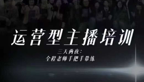 婉婉运营型主播培训线下课，主播四大能力，十小时线下录像+字幕，内容比线上课干-乡甜网-郭猛农村淘宝