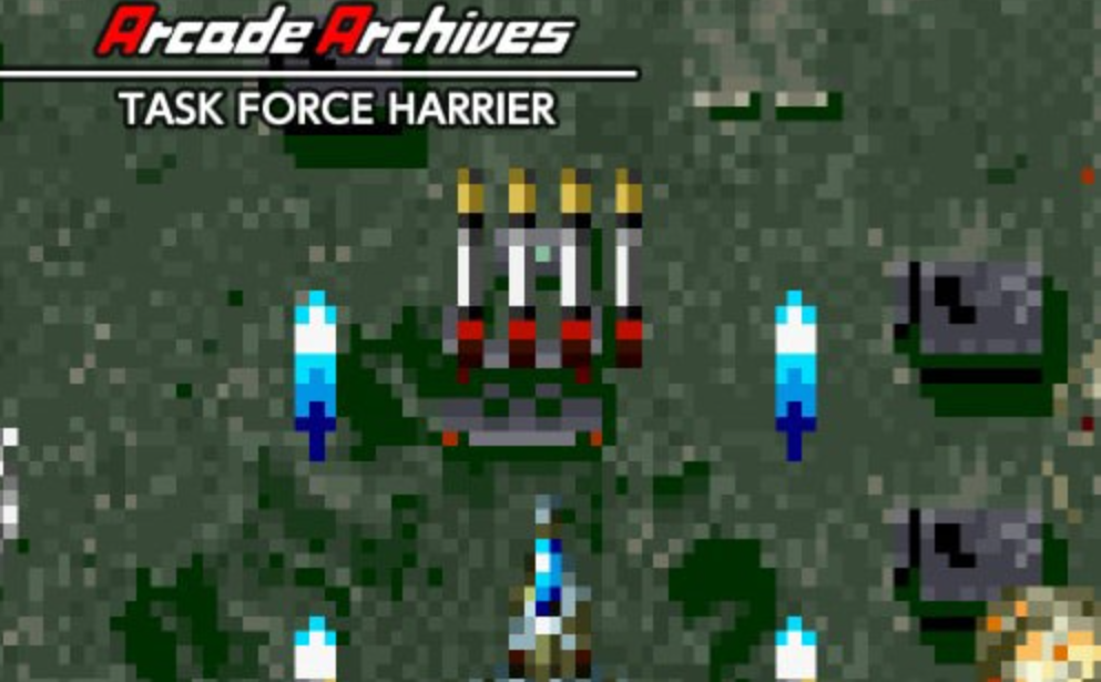 《街机档案：鹞鹰战机 Arcade Archives TASK FORCE HARRIER》Switch英文版NSP下载-乡甜网-郭猛农村淘宝