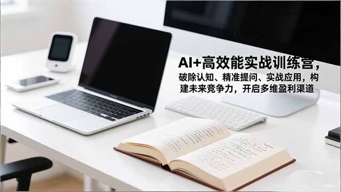 AI+高效能实战训练营，破除认知、精准提问、实战应用，构建未来竞争力，开启多维盈利渠道-乡甜网-郭猛农村淘宝