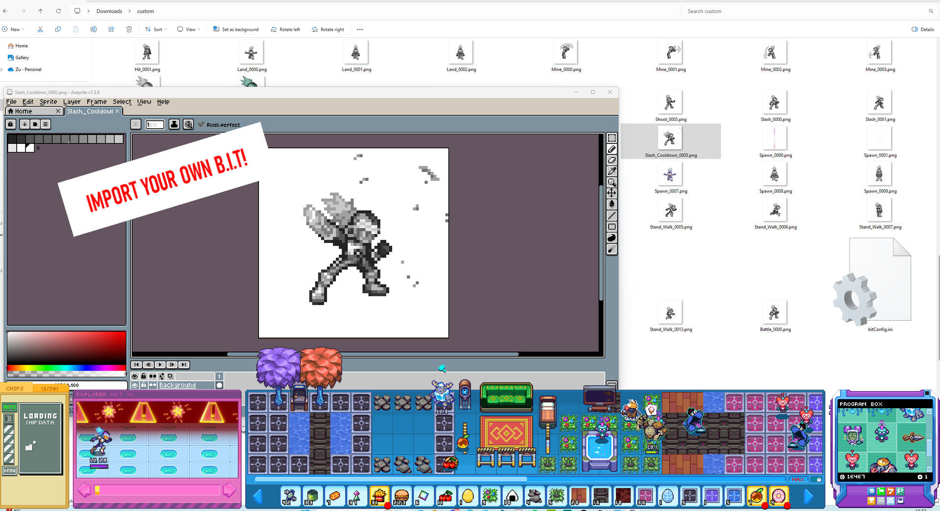 《桌宠大乱斗/Berserk B.I.T.S》PC中文版下载-含Build.20910359-乡甜网-郭猛农村淘宝