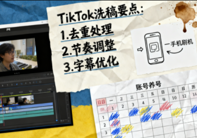 TikTok洗稿剪辑全流程课-乡甜网-郭猛农村淘宝