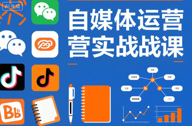 自媒体运营实战课，掌握一套系统的自媒体运营底层方法论，成为优秀的内容创作者-乡甜网-郭猛农村淘宝