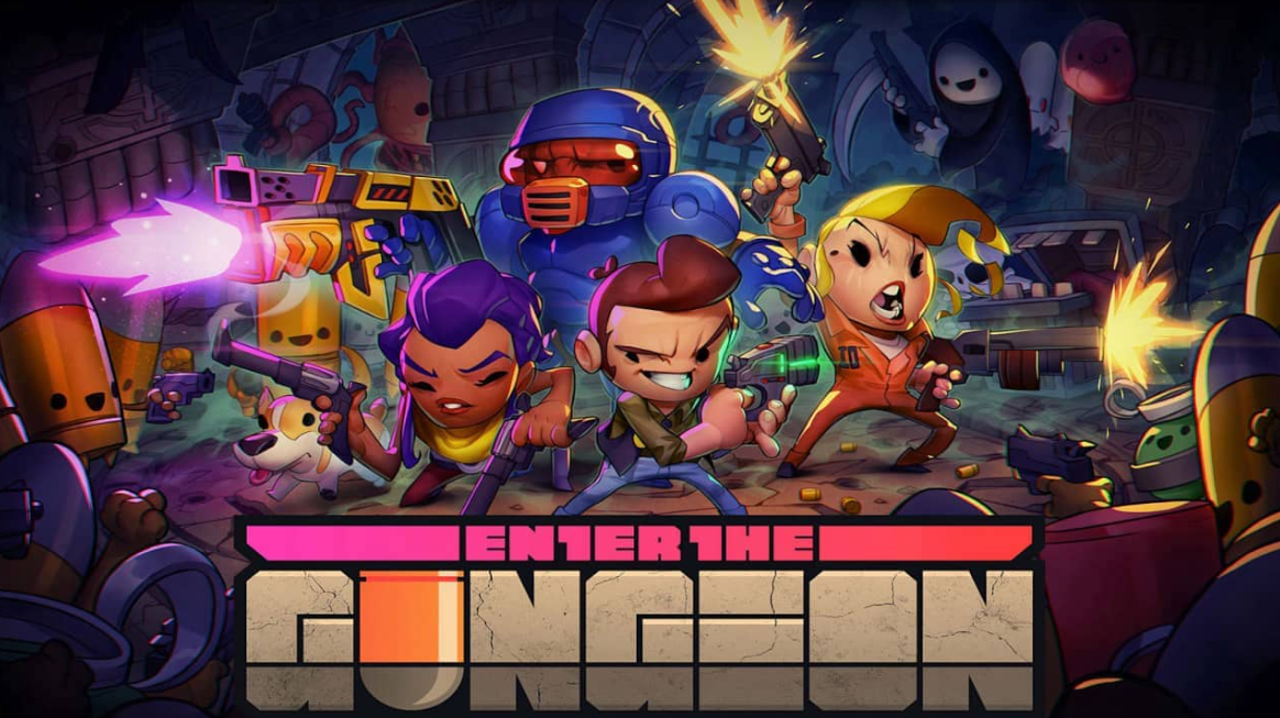 《挺进地牢 Enter the Gungeon》Switch中文版NSP下载 – 含2.1.92补丁-乡甜网-郭猛农村淘宝