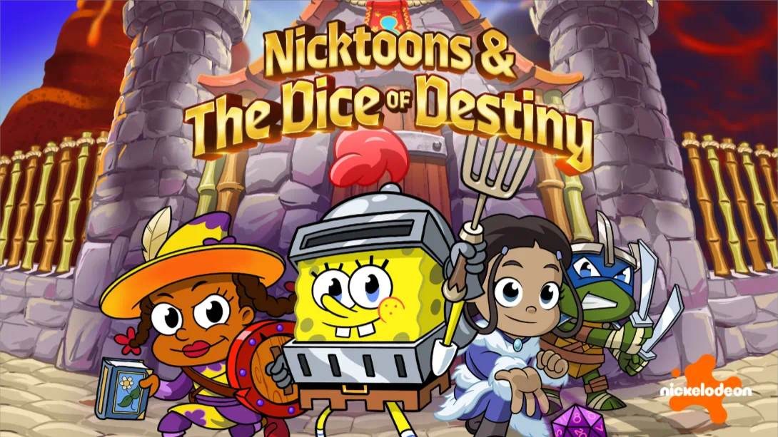 【美版】尼克通与命运之骰 .Nicktoons & The Dice of Destiny 英语-乡甜网-郭猛农村淘宝
