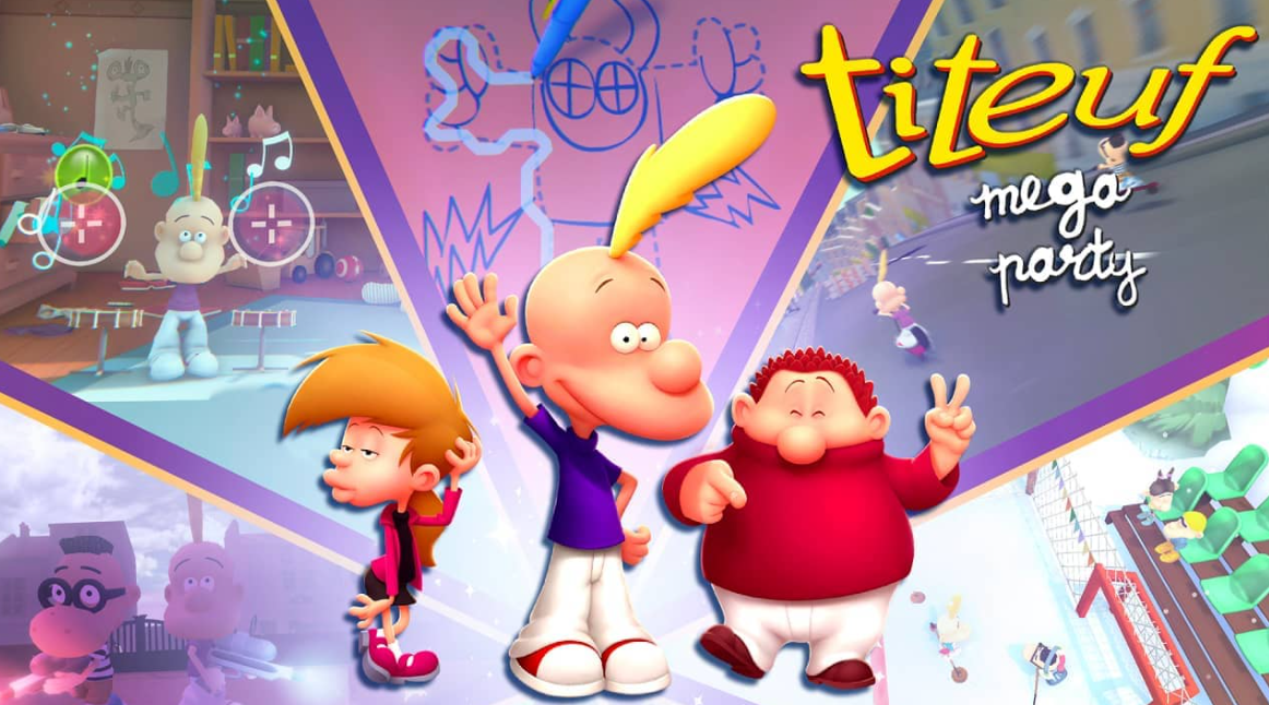 《坏小子迪德夫大派对 Titeuf Mega Party》Switch英文版NSP下载 – 含1.2.0补丁-乡甜网-郭猛农村淘宝