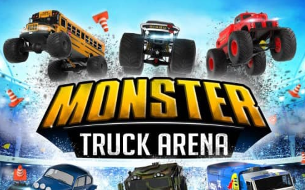 《怪物卡车竞技场 Monster Truck Arena》Switch英文版NSP下载-乡甜网-郭猛农村淘宝