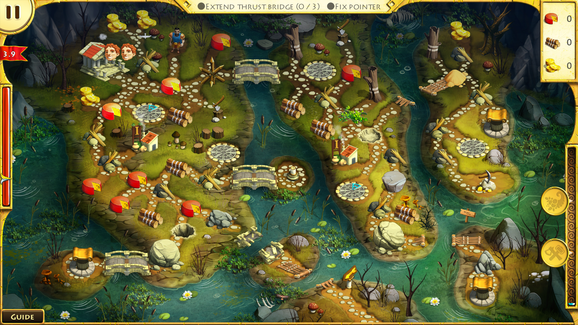 《大力神的十二个劳工4：自然之神 12 Labours of Hercules IV Mother Nature》Switch英文版NSP下载-乡甜网-郭猛农村淘宝