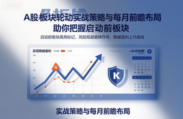 A股板块轮动实战策略与每月前瞻布局，助你把握启动前板块，规避风险，实现稳健盈利-乡甜网-郭猛农村淘宝