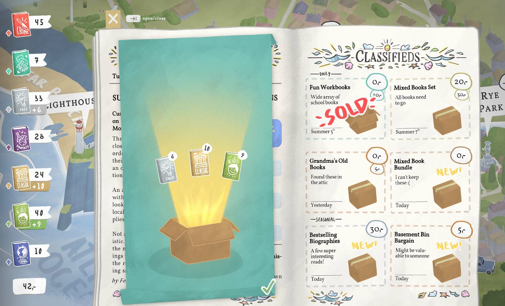 switch游戏《小小书店 Tiny Bookshop》美版中文+1.0.4补丁NSZ下载-乡甜网-郭猛农村淘宝