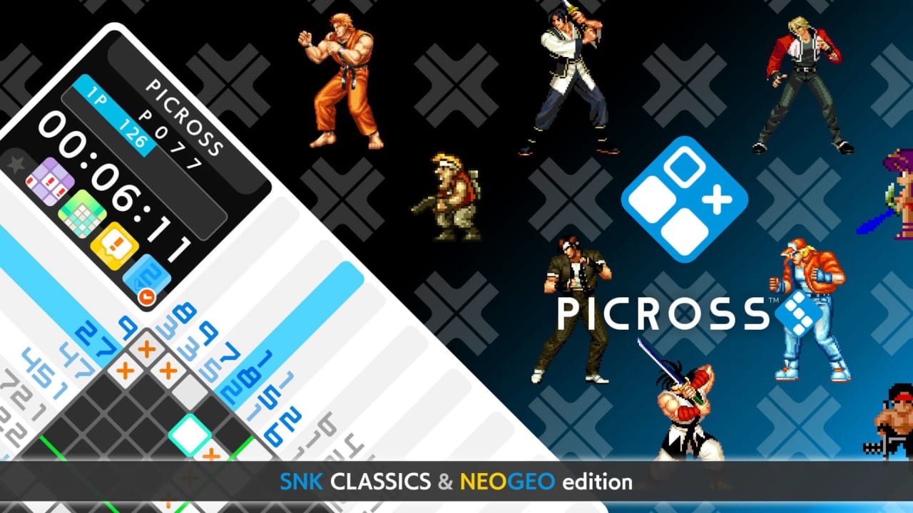 绘图方块S SNK经典＆NEOGEO丨PICROSS S SNK CLASSICS ＆ NEOGEO edition-乡甜网-郭猛农村淘宝