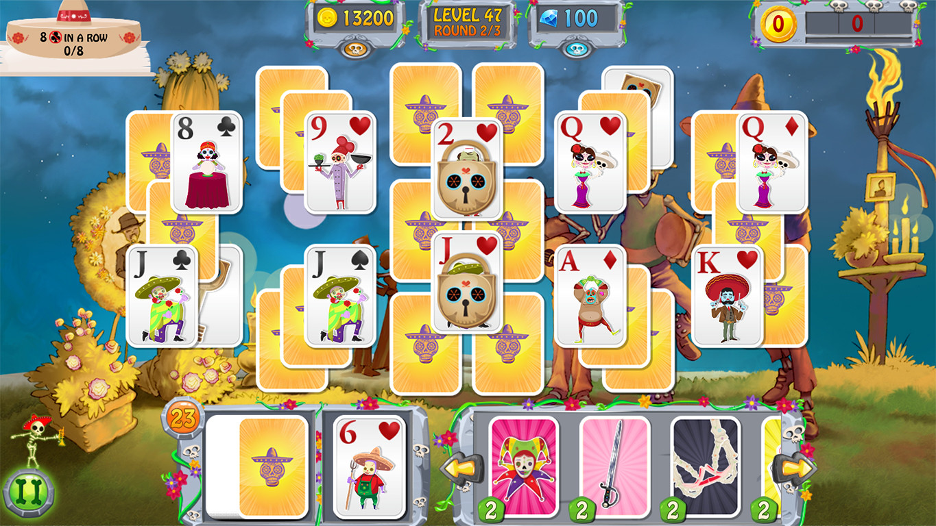 《亡灵节：纸牌合集 Day of the Dead – Solitaire Collection》Switch英文版NSP下载-乡甜网-郭猛农村淘宝